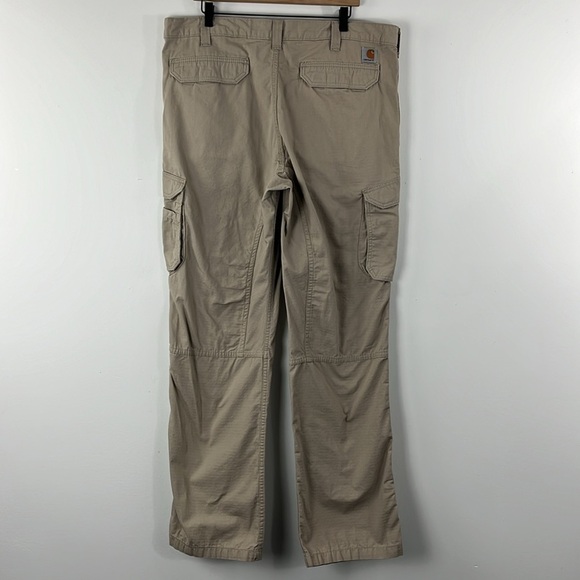 Carhartt Force Tappen Ripstock Cargo Work Pants Mens Size 40x34 Relaxed Fit - Picture 2 of 13